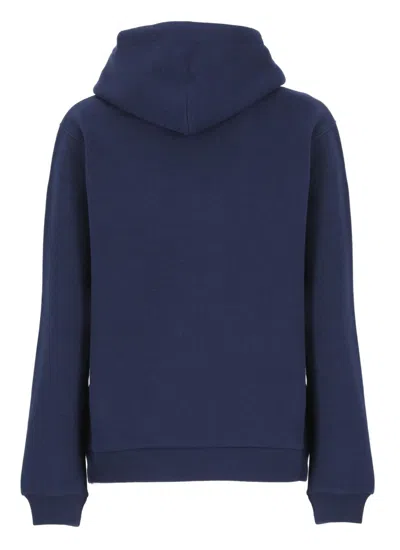 Polo Ralph Lauren Textured Cable Knit Cotton Sweatshirt With Zip Fastening In Multi