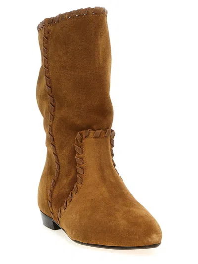 Isabel Marant Staeni Boots And Ankle Boots Brown