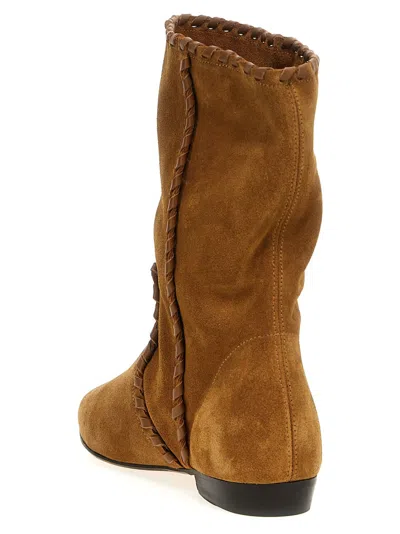 Isabel Marant Staeni Boots And Ankle Boots Brown