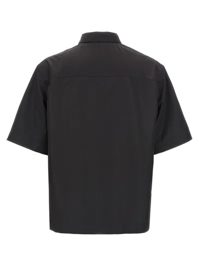 Givenchy Chemise Zippée À Détail 4g In Black
