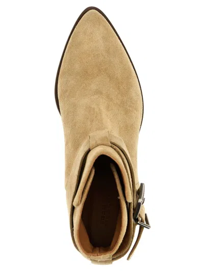 Isabel Marant Deivy Boots And Ankle Boots Beige