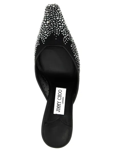 Jimmy Choo Mules À Talons Cristaux