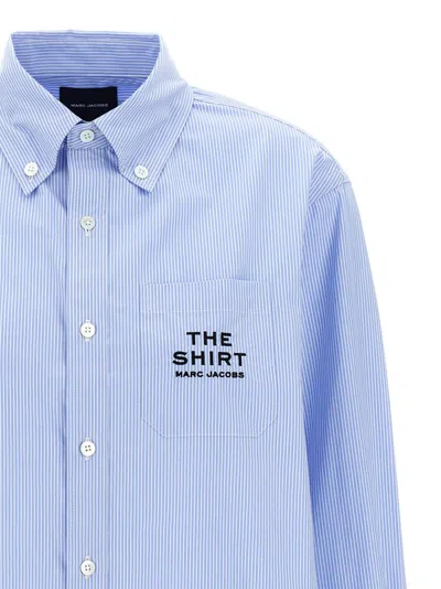 Marc Jacobs The Striped Shirt' Shirt In Blue