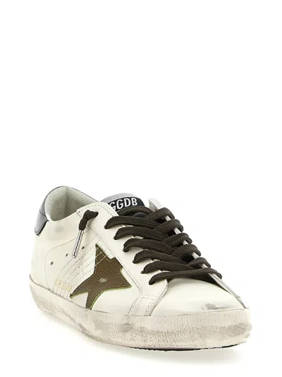 Golden Goose Iconic Star Emblem Sneakers With Contrast Heel Tab