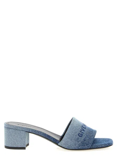 Givenchy '4g' Open Toe Block Heel Sandals