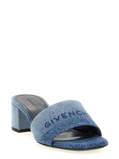Givenchy '4g' Open Toe Block Heel Sandals