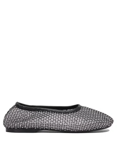 Alohas Mesh Upper Ballerinas With Shimmering Embellishments