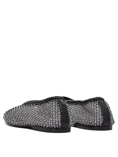 Alohas Mesh Upper Ballerinas With Shimmering Embellishments
