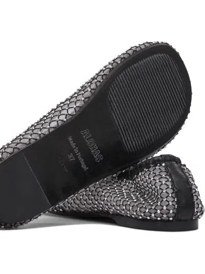 Alohas Mesh Upper Ballerinas With Shimmering Embellishments