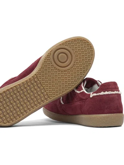 Alohas Tb.490 Crochet Burgundy Leather Sneakers Burgundy In Burgundy