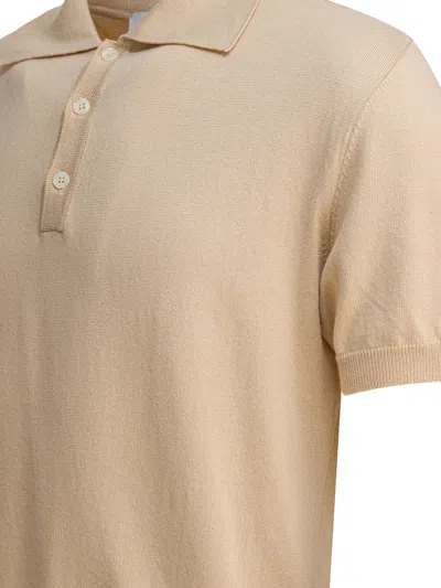 Altum Beige Cotton Polo Shirt In Neutral