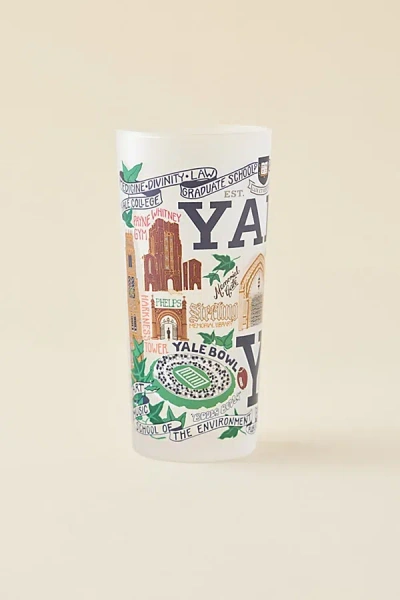 Catstudio Collegiate Drinking Glass In Yale University At Urban Outfitters