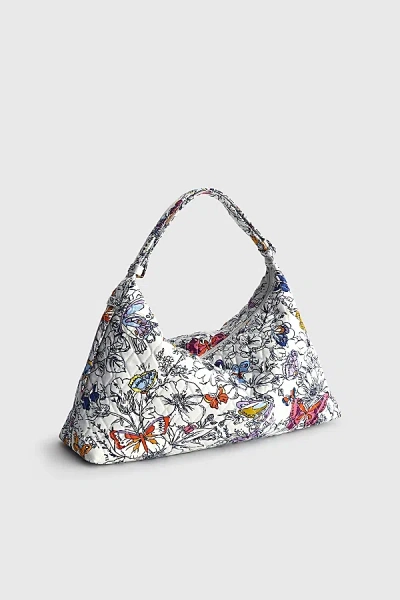Vera Bradley Quilted Cotton Marcelle Shoulder Bag In Wing/bloom, Women's At Urban Outfitters