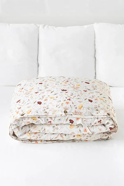 Magiclinen Linen Duvet Cover In Meadow Print At Urban Outfitters