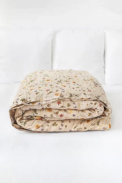 Magiclinen Linen Duvet Cover In Botanical Print At Urban Outfitters