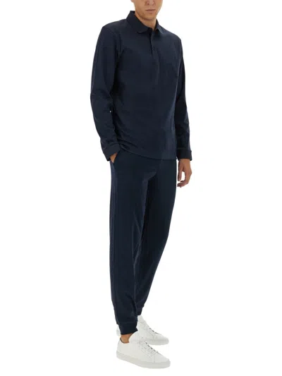 Hugo Boss Polo "pado 30" In Blue