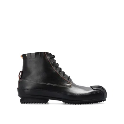 Maison Margiela Leather High-top Sneakers Men