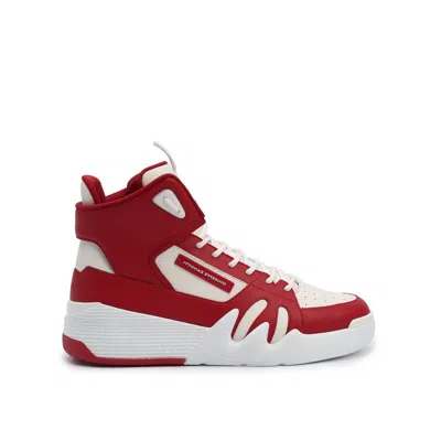 Giuseppe Zanotti Talon High-top Sneakers In Red