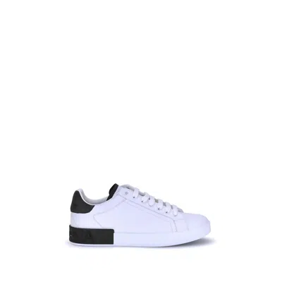 Dolce & Gabbana Sneakers From The Portofino Line In Calfskin