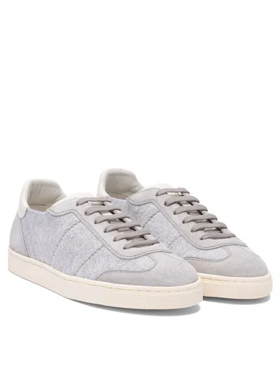 Brunello Cucinelli Knitted Low-top Sneakers