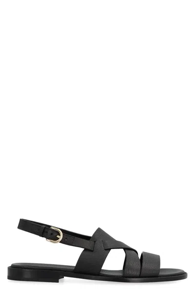 Doucal's Tropic Leather Sandals