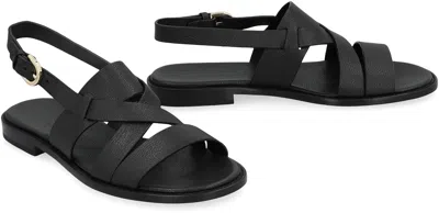 Doucal's Tropic Leather Sandals