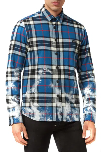 Philipp Plein Camisa - Azul In Blue