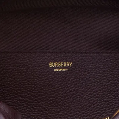 Burberry Highland Beige Handbag With Ekd Patch On The Front And All-over Check Motif In Cotton Blend Woman In Neutral