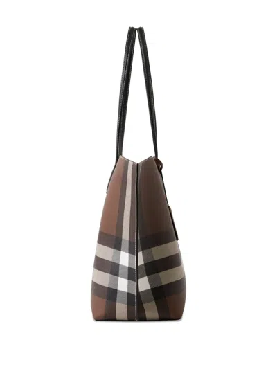 Burberry Ll Md Soft Tb Tote Gc9 In Brown