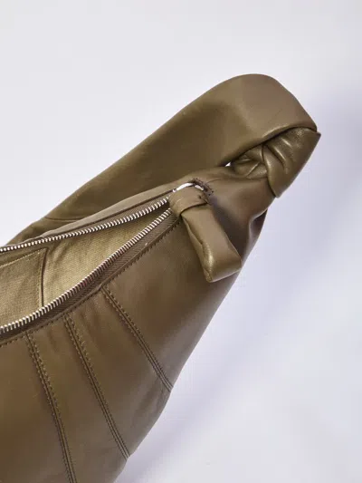 Lemaire Croissant Bag Medium In Green