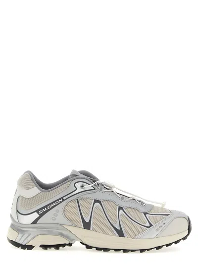 Salomon Xt-whisper Low-top Mesh And Nylon Sneakers In Gray