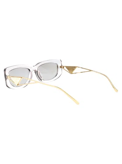 Prada Sunglasses In Metallic