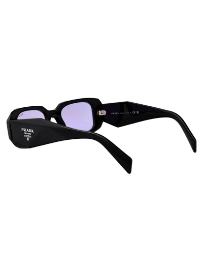 Prada Symbole Sunglasses In Blue