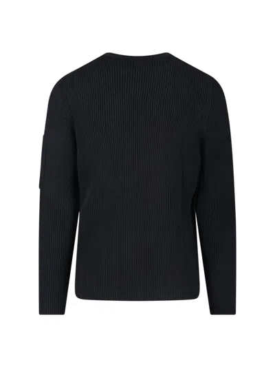C.p. Company C.p.company White Cotton Blend Sweater