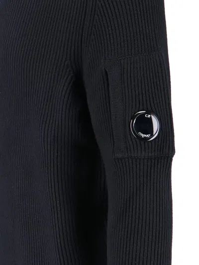 C.p. Company C.p.company White Cotton Blend Sweater