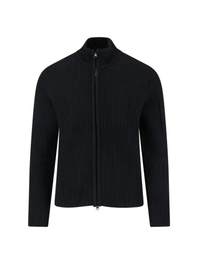 C.p. Company C.p.company Knitwear Crewneck In Black
