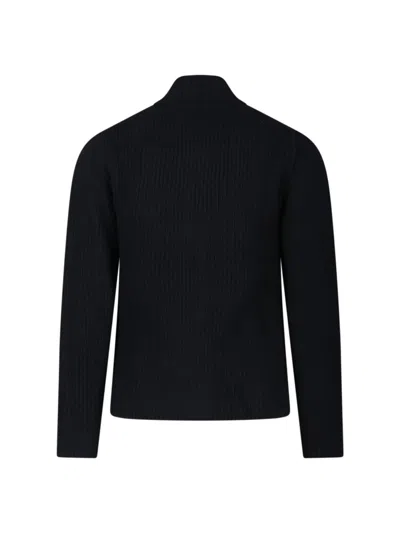 C.p. Company C.p.company Knitwear Crewneck In Black