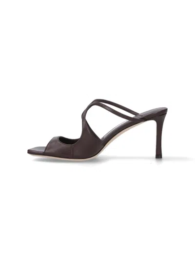 Jimmy Choo Anise 75 Leather Sandals