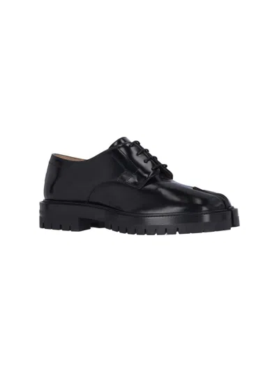 Maison Margiela Tabi Brushed Leather Derby Shoes