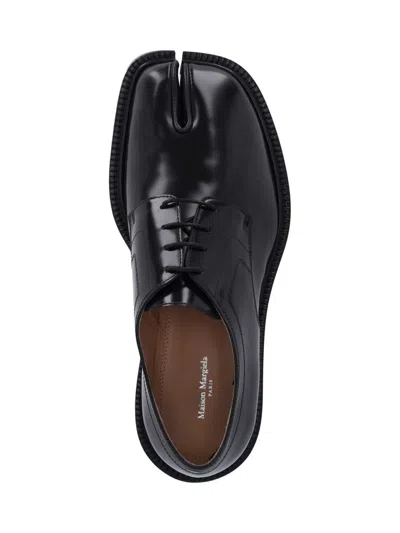 Maison Margiela Tabi Brushed Leather Derby Shoes