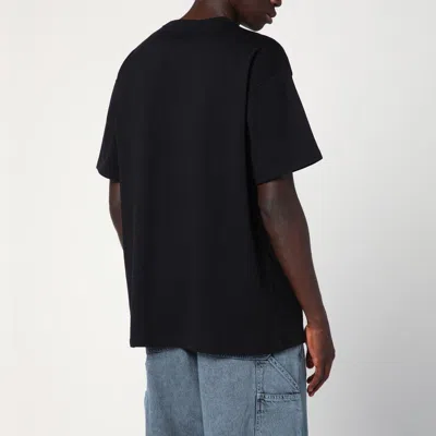 Carhartt Short-sleeved T-shirt In Black