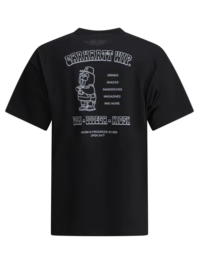 Carhartt T-shirt  Wip Men Color Black In Black