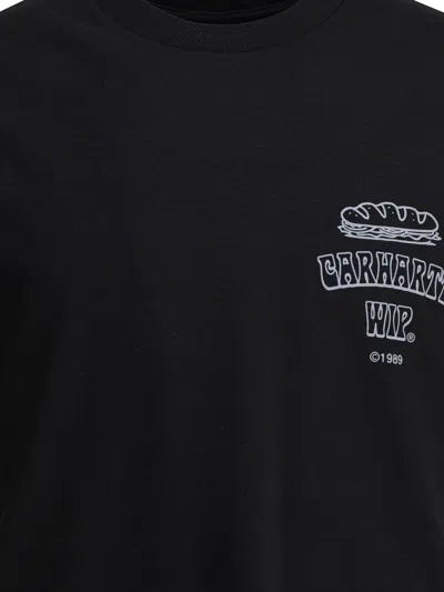Carhartt T-shirt  Wip Men Color Black In Black