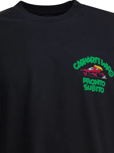 Carhartt Wip Short Sleeve Pronto T Shirt Black In Black