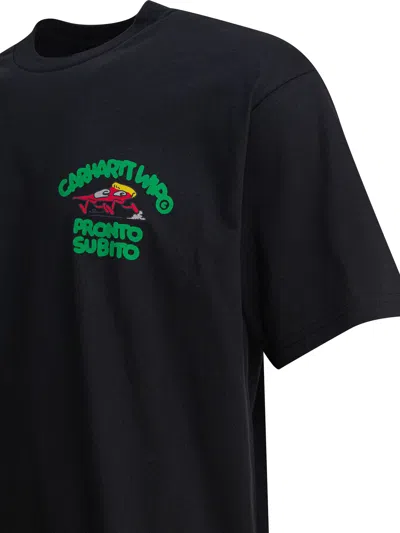 Carhartt Wip Short Sleeve Pronto T Shirt Black In Black
