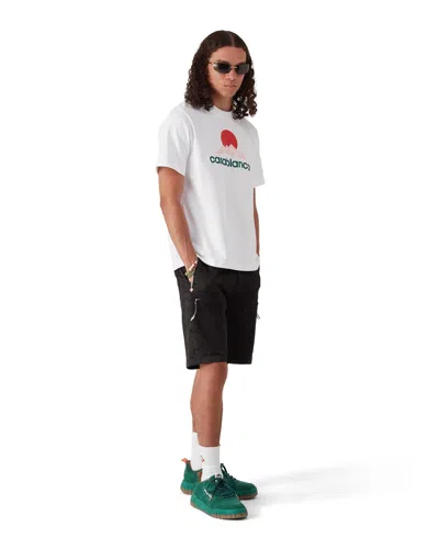 Casablanca Mountain Camo Cargo Trouser In Black