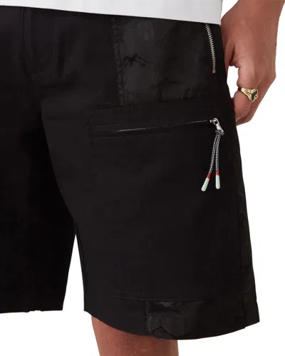 Casablanca Mountain Camo Cargo Trouser In Black