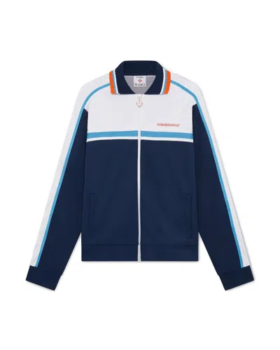 Casablanca Ribbed Collar Side Pockets Track Jacket