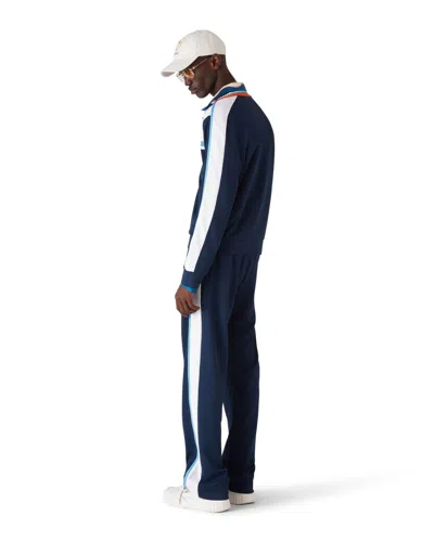 Casablanca Ribbed Collar Side Pockets Track Jacket