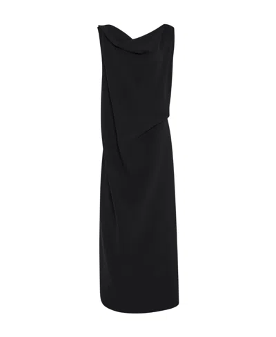The Row Bamaris Off-shoulder Maxi Dress
